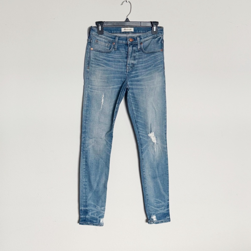 🌿Final Sale Madewell‎ High Rise 9” Skinny Jeans